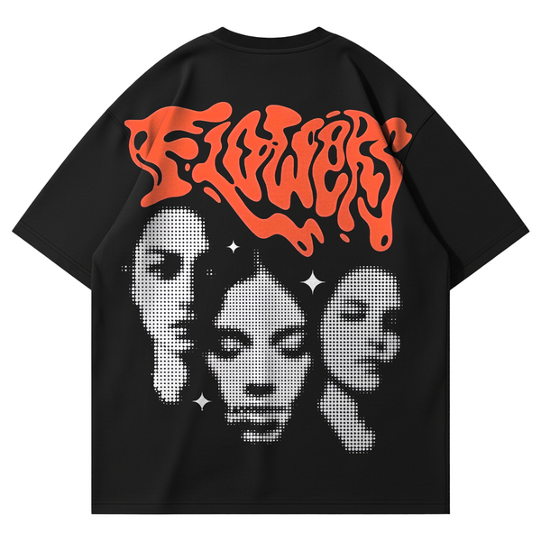 Flowers Oversized Classic T-Shirt